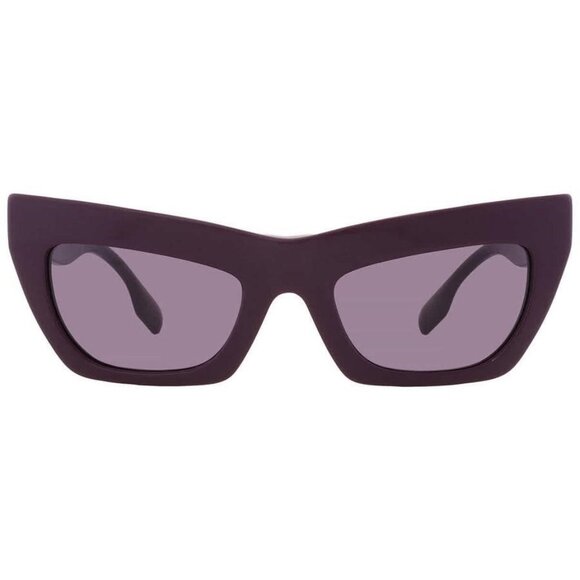 New Authentic Burberry Violet Cat Eye Ladies Sunglasses BE4405 34001A 51 BE4405 - Picture 1 of 5